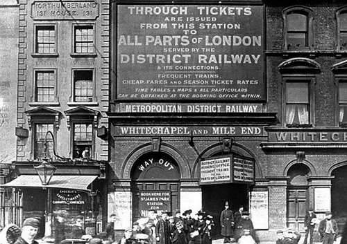 Whitechapel era probablemente el peor barrio que había entonces en la capital más grande del mundo