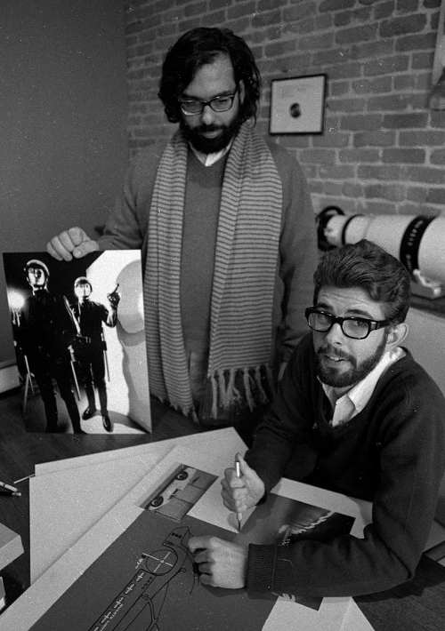 Se ha dicho que Coppola fue el mejor amigo que jamás tendría el tímido George Lucas