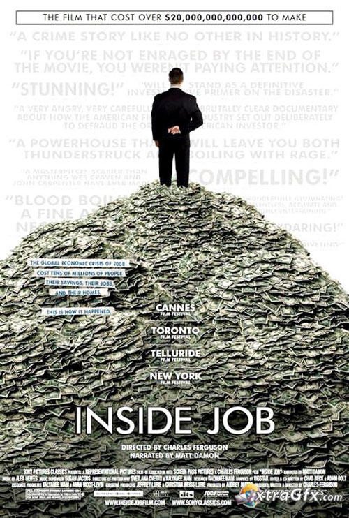 Como observa el brillante documental Inside Job, cualquier especialista que se atrevía a alertar sobre la enorme burbuja que se estaba formando en torno a productos financieros basados en hipotecas impagables, eran automáticamente ridiculizados o condenad