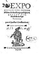 COSTANTINO PONCE, ENCERRADO EN LOS CALABOZOS DE LA INQUISICIN