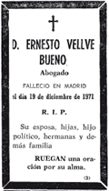 MUERE EL LETRADO Y POETA ERNESTO VELLV (1902+1971)