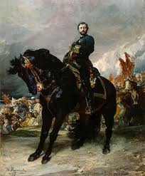EL GENERAL PRIM RECIBE A LOS DESTERRADOS ESPAÑOLES EL GENERAL PRIM RECIBE A LOS DESTERRADOS ESPAÑOLES